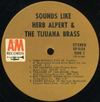 LP Herb Alpert & The Tijuana Brass: Sounds Like...Herb Alpert & The Tijuana Brass