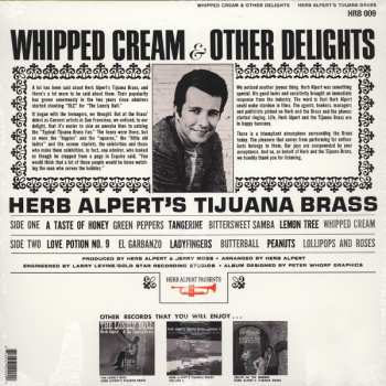 LP Herb Alpert & The Tijuana Brass: Whipped Cream & Other Delights