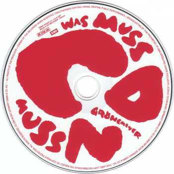 2CD Herbert Grönemeyer: Was Muss Muss - Best Of