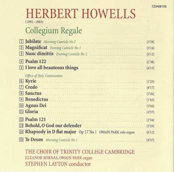 CD Stephen Layton: Collegium Regale