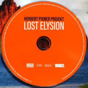 2LP/CD Herbert Pixner Projekt: Lost Elysion CLR