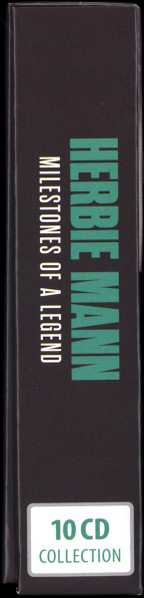 10CD/Box Set Herbie Mann: Milestones Of A Legend - The Best 1954-1962