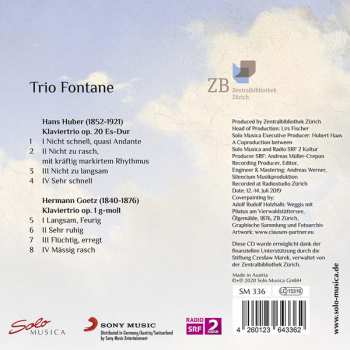 CD Hermann Goetz: Klaviertrios