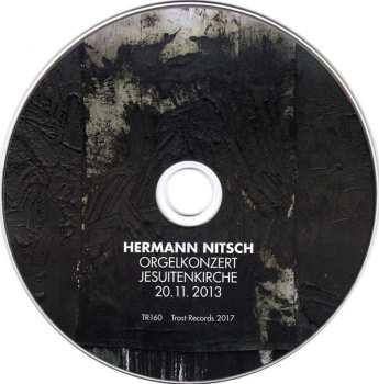 CD Hermann Nitsch: Orgelkonzert Jesuitenkirche 20.11.2013