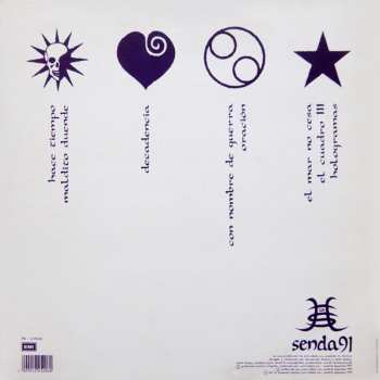 2LP Héroes Del Silencio: Senda 91