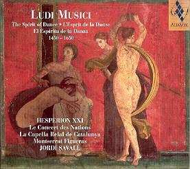 CD Jordi Savall: Ludi Musici - The Spirit Of Dance = L'Esprit De La Dance = El Espíritu De La Danza (1450-1650)