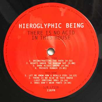 2LP Hieroglyphic Being: There Is No Acid In This House