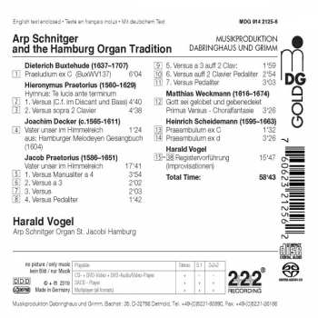 SACD Dieterich Buxtehude: Arp Schnitger And The Hamburg Organ Tradition