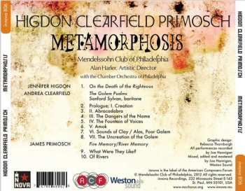 CD Jennifer Higdon: Metamorphosis