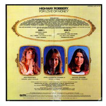 LP Highway Robbery: For Love Or Money