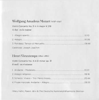 CD Wolfgang Amadeus Mozart: Violin Concertos