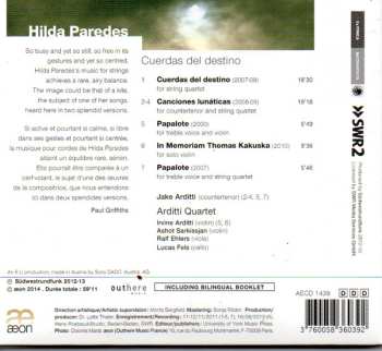 CD Arditti Quartet: Cuerdas Del Destino
