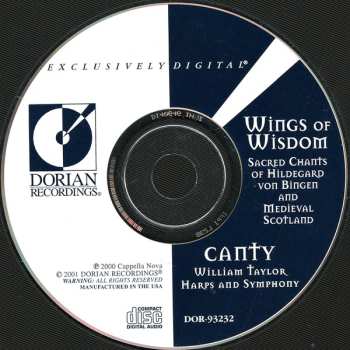 CD Hildegard Von Bingen: Wings Of Wisdom (Sacred Chants Of Hildegard Von Bingen And Medieval Scotland)
