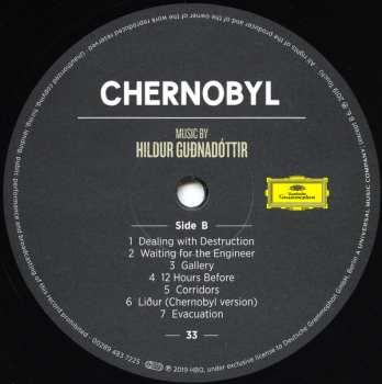 LP Hildur Guðnadóttir: Chernobyl (Music From The HBO Miniseries)