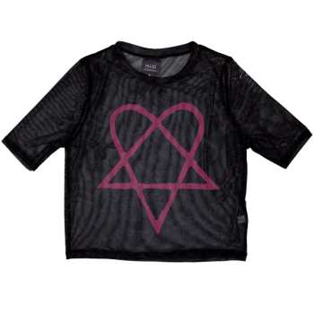Merch HIM: Dámske Crop Top Pink Heartagram