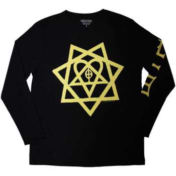 Merch HIM: Long Sleeve Tričko Heartagram Honeycomb