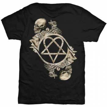 Merch HIM: Tričko Bone Sculpture  
