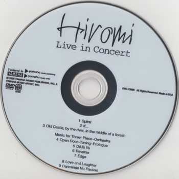 DVD Hiromi Uehara: Live In Concert