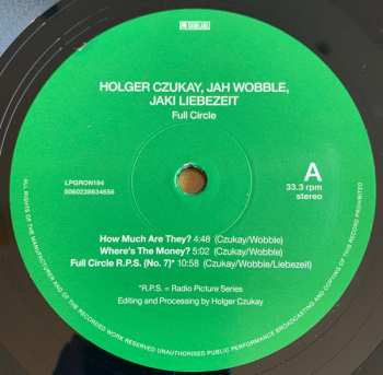LP Holger Czukay: Full Circle