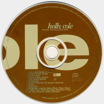 CD Holly Cole: Dark Dear Heart