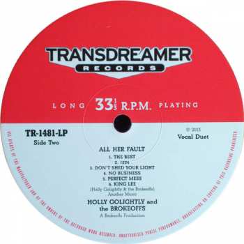 LP Holly Golightly And The Brokeoffs: All Her Fault CLR