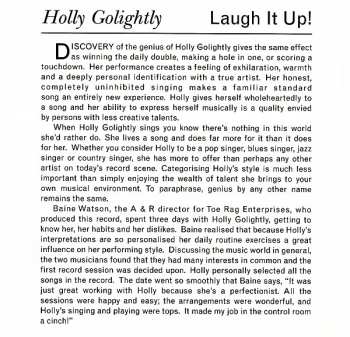 CD Holly Golightly: Laugh It Up