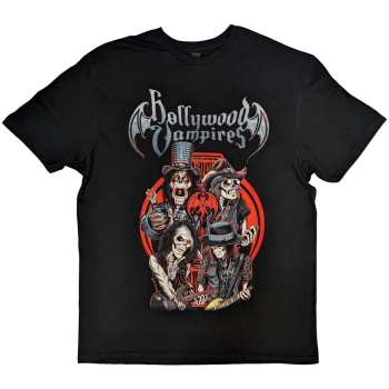 Merch Hollywood Vampires: Tričko Caricatures