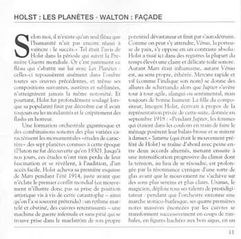 CD Leonard Bernstein: Holst: The Planets / Walton: Façade