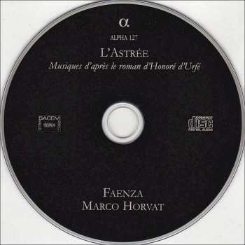 CD Honoré d'Urfé: L'Astrée (Musiques D'Après Le Roman D'Honoré D'Urfé)