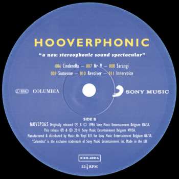 LP Hooverphonic: A New Stereophonic Sound Spectacular