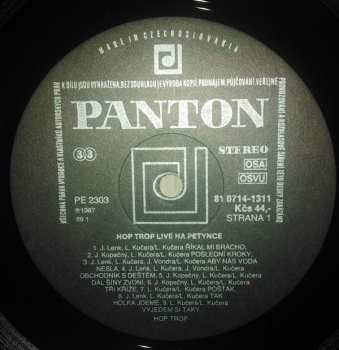 LP Hop Trop: Live Na Petynce