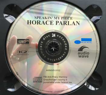 CD Horace Parlan Quintet: Speakin' My Piece