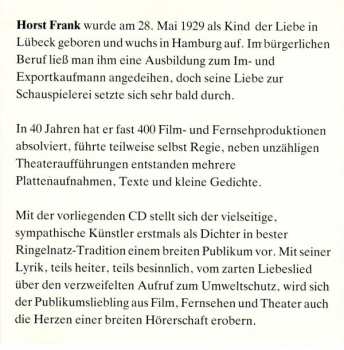 CD Horst Frank: Lampenfieber