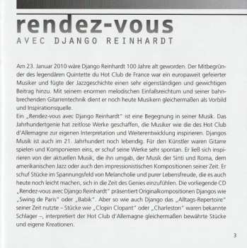 CD Hot Club d'Allemagne: Rendez-Vous Avec Django Reinhardt