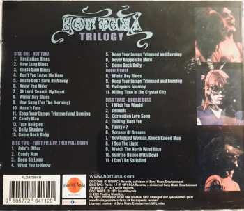 3CD Hot Tuna: Trilogy Hot Tuna / First Pull Up, Then Pull Down / Double Dose