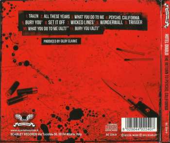 CD Hotel Diablo: The Return To Psycho California