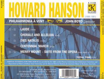 CD Howard Hanson: Laude - Music Of Howard Hanson