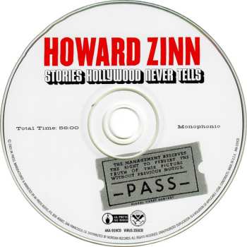 CD Howard Zinn: Stories Hollywood Never Tells