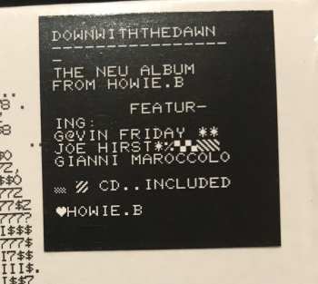 2LP/CD Howie B.: Down With The Dawn