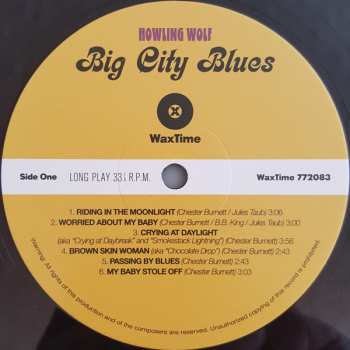 LP Howlin' Wolf: Big City Blues