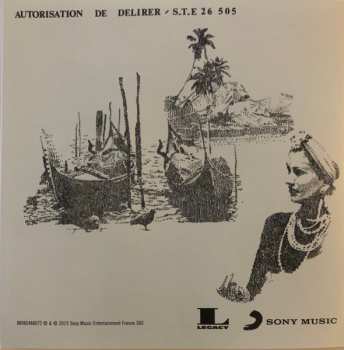 CD Hubert Félix Thiéfaine: Autorisation De Délirer