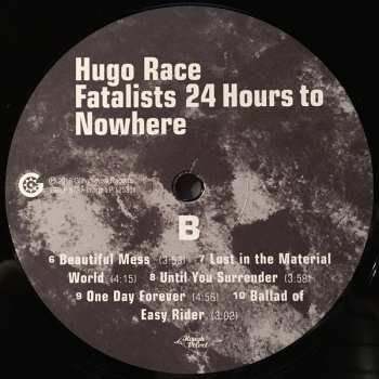 LP/CD Hugo Race & Fatalists: 24 Hours To Nowhere