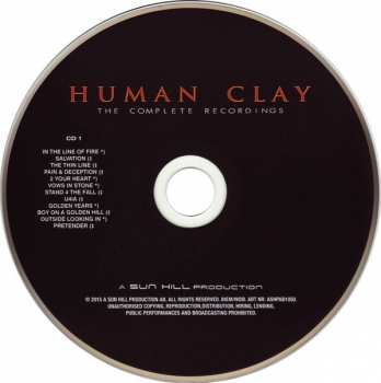 2CD Human Clay: The Complete Recordings