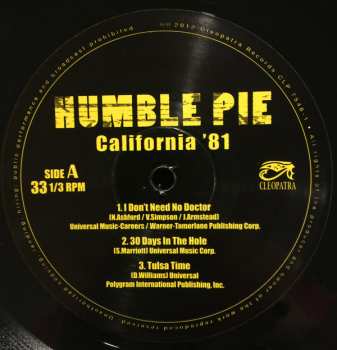 LP Humble Pie: California '81