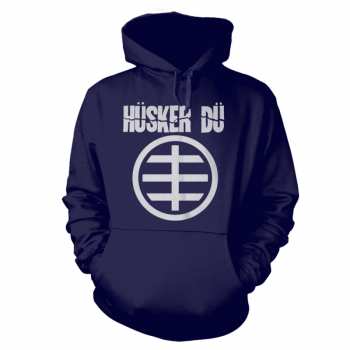 Merch Hüsker Dü: Mikina S Kapucňou Circle Logo Husker Du 1