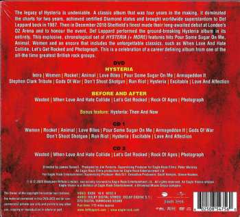 2CD/DVD Def Leppard: Hysteria At The O2