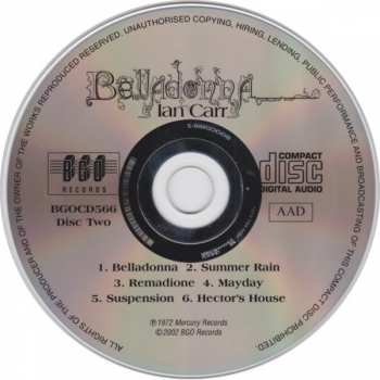 2CD Nucleus: Solar Plexus / Belladonna
