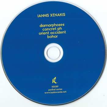CD Iannis Xenakis: Electroacoustic Works