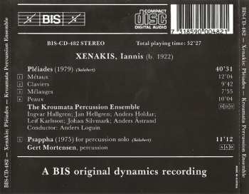 CD Iannis Xenakis: Pléiades · Psappha