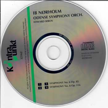 CD Odense Symfoniorkester: Symphony 6 Op. 85 / Symphony 8 Op. 114